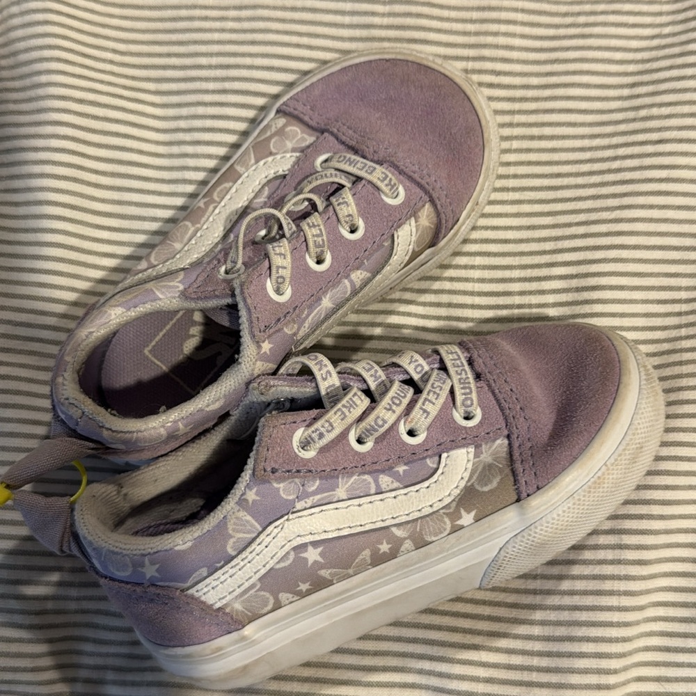 Vans Kids Lavender Sneakers
